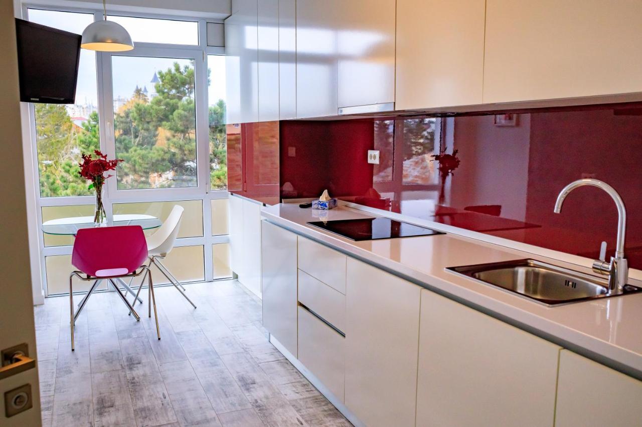 Central Bliss Daire Suceava Dış mekan fotoğraf